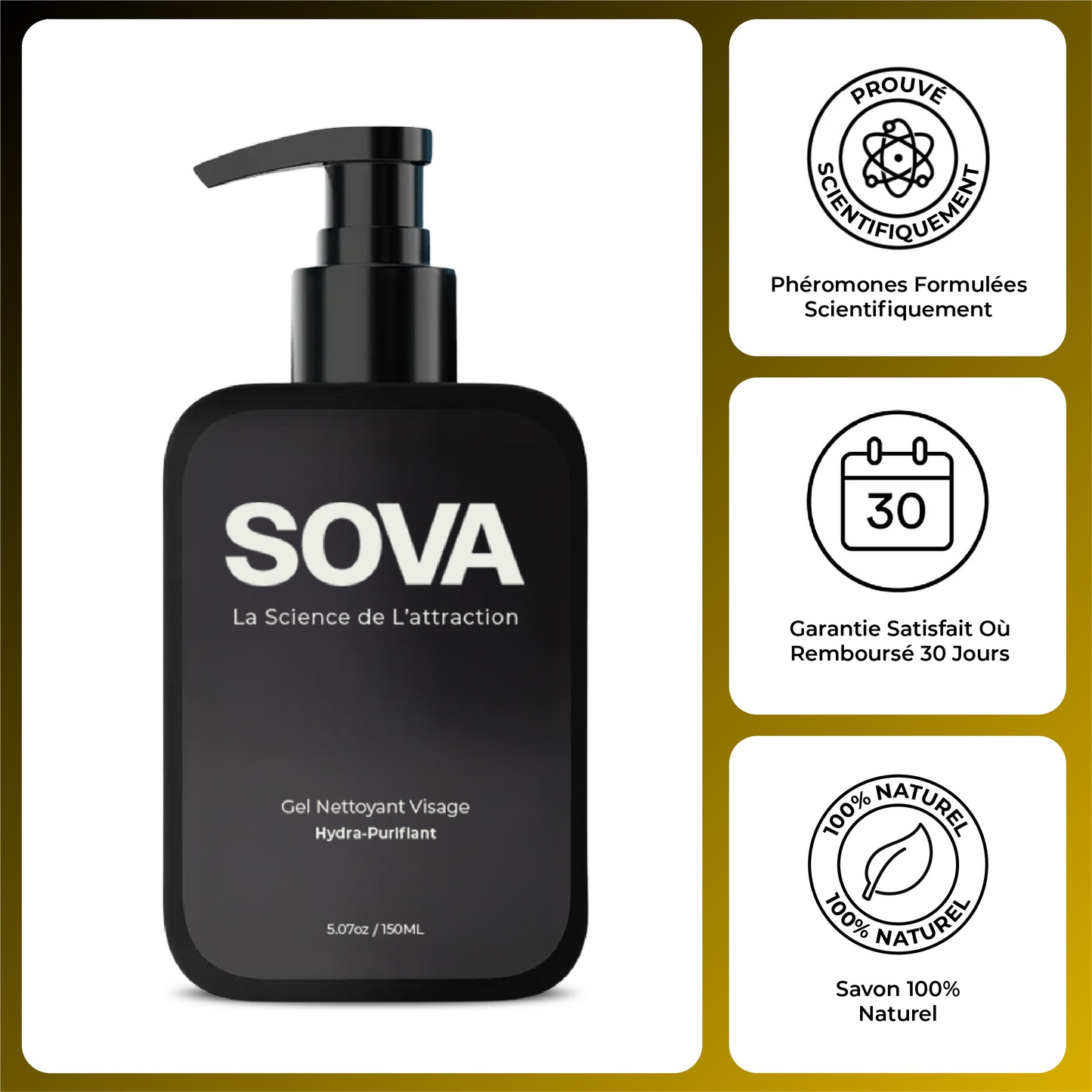 SOVA Gel Nettoyant Visage